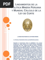 Lineamientos de La Política Minera y Ambiental - Quintana Rojas