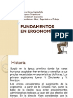 Fundamentos de Ergonomia