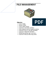 Vista Lesson 4 - Files Management