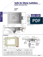 Southco Push To Close Latches - Paddle Latch Series, Medium and Large Sizes