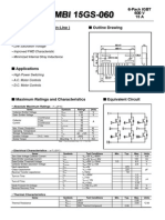 IGBT MODUL Data Sheet 6MBI 15GS-060