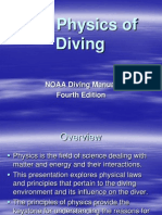 The Physics of Diving: NOAA Diving Manual Fourth Edition