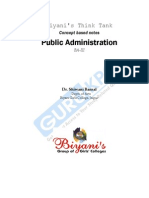 Public Administration 