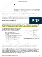 Partial Discharge - Open Electrical