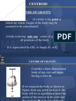 Centroid: Centre of Gravity