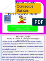 05 Infantil Prueba Evaluación Conceptos Básicos