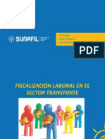 Fiscalización Laboral en El Sector Transporte