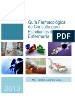 Guia Farmacologica de Consulta para Estudiantes de Enfermeria 2013