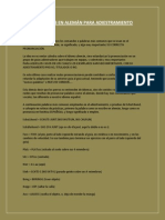 Comandos en Alemán para Adiestramiento