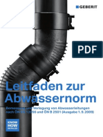 Geberit Leitfaden Abwassernorm 2011