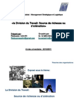 3 Redouane AZAHRI (La Division Du Travail Source de Richesse Ou D'aliénation)