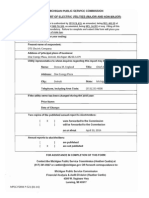 DTE Electric 521 Filing 2013