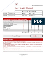 Factory Audit Report