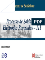 Processo Soldadura Electrodo Revestido - 111