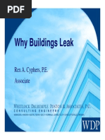 Why Buildings Leak UVA