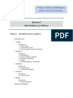 Tema 2 Elementos de La Música PDF