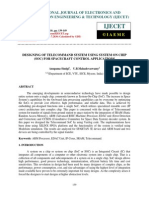 Designing of Telecommand System Using System On Chip Soc For Spacecraft Control Applications