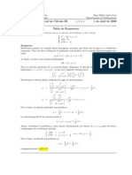 Corrección Primer Parcial Semestre II 2006, Cálculo III