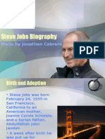 Steve Jobs Presentation (Text Version)