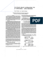 Extension State Space Averaging Resonant Switches and Beyond