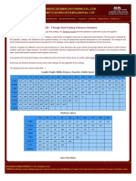 DIN 1683 - 1 Rough Steel Casting Tolerance Standard - Dandong Foundry PDF