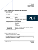 Safety Data Sheet: Effective Date 06.02.2013 Regulation 1907/2006/EC