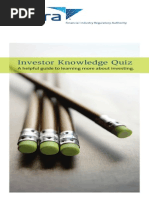 Investor Knowledge Quiz: A Helpful Guide To Learning More About Investing