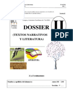 02.dossier DOS Lengua 3o ESO NARRATIVA Y LITERATURA V2 PDF