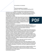 Importancia Del Control de Inventarios en La Empresa PDF