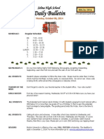 SHS Daily Bulletin 10-6-14