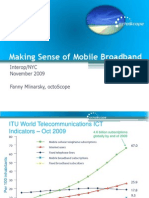 Making Sense of Mobile Broadband: Interop/Nyc November 2009 Fanny Mlinarsky, Octoscope