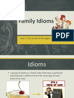 Family Idioms