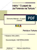 Pericia Criminal e Os Elemento Material