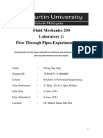 Fluid Mechanics 230 Lab 2 Report (Yj)