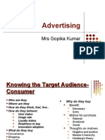 Advertising: Mrs Gopika Kumar