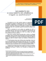 GERENCIAMENTO DO ATENDIMENTO DE URGÊNCIA - Triagem Ou Acolhimento PDF