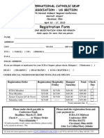 Conference Registration Form MW 2010