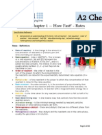 Edexcel A2 Chemistry 4.3 - Notes