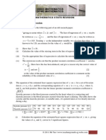 H1 MATH (Statistics)