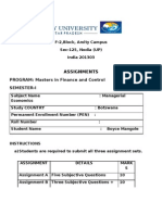 Managerial Economics