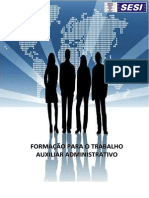 0 1 - Apostila - Auxiliar Administrativo Sesi PDF