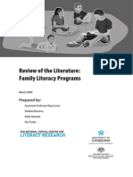 Review of The Literature Family Literacy Programs