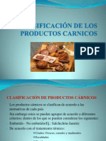 Clasificacion de Embutidos