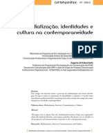 Midiatização, Identidades e Cultura Na Contemporaneidade PDF