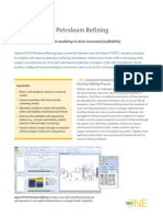 Aspen HYSYS Petroleum Refining Datasheet