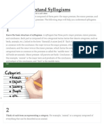 How To Understand Syllogisms