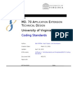 MD070 - UVA Coding Standards