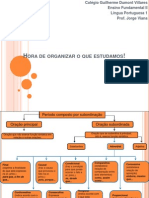 Hora de Organizar o Que Estudamos! (Orações Subordinadas Adverbiais - Mapa Conceitual)