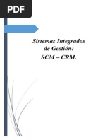 Sistemas Integrados de Gestión SCM - CRM