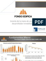 Inversion para El Desarrollo Inmobiliario, Fondo Edifica PDF